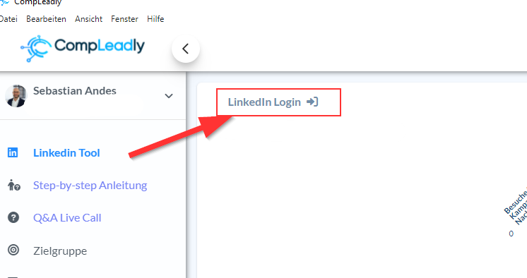 LinkedIn / Sales Navigator mit CompLeadly verbinden #Linkedin Login