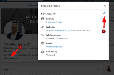 LinkedIn Profil Optimierungs Checkliste #feedback