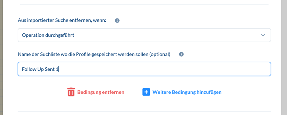 Use-Case: Erfolgssequenz an unterschiedliche Zielgruppen und/oder unterschiedliche Texte