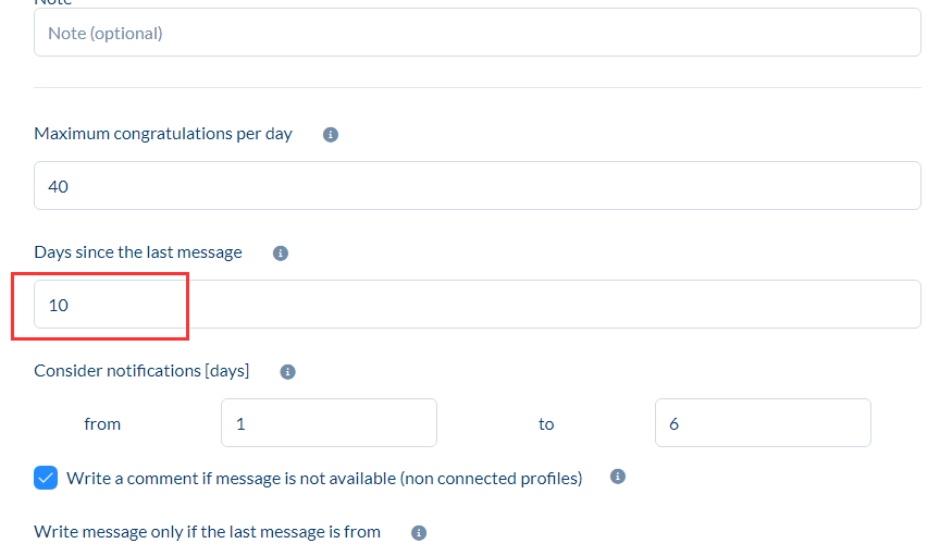 EN: Not enough days past since the last message in the chat