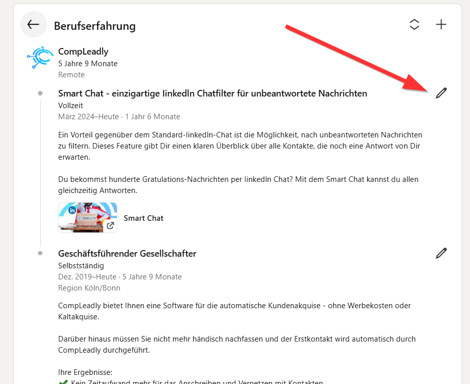LinkedIn Profil Optimierungs Checkliste #feedback