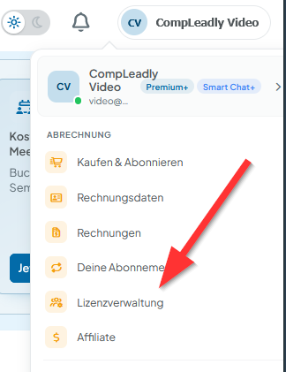 Sammelrechnung #Benutzerverwaltung