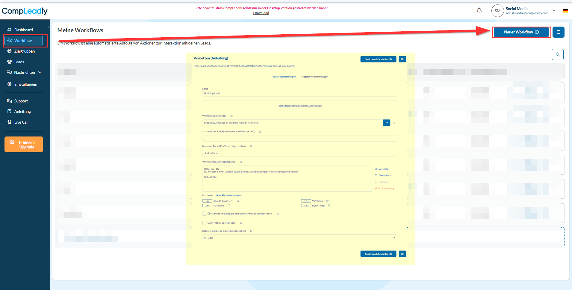 Recruiting mit LinkedIn und CompLeadly – Mitarbeiter & Fachkräfte finden