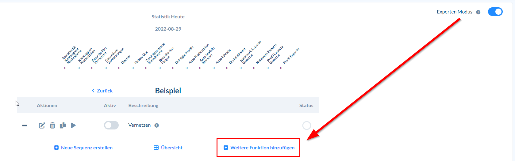 Wie kann ich meine Annahmequote ermitteln?