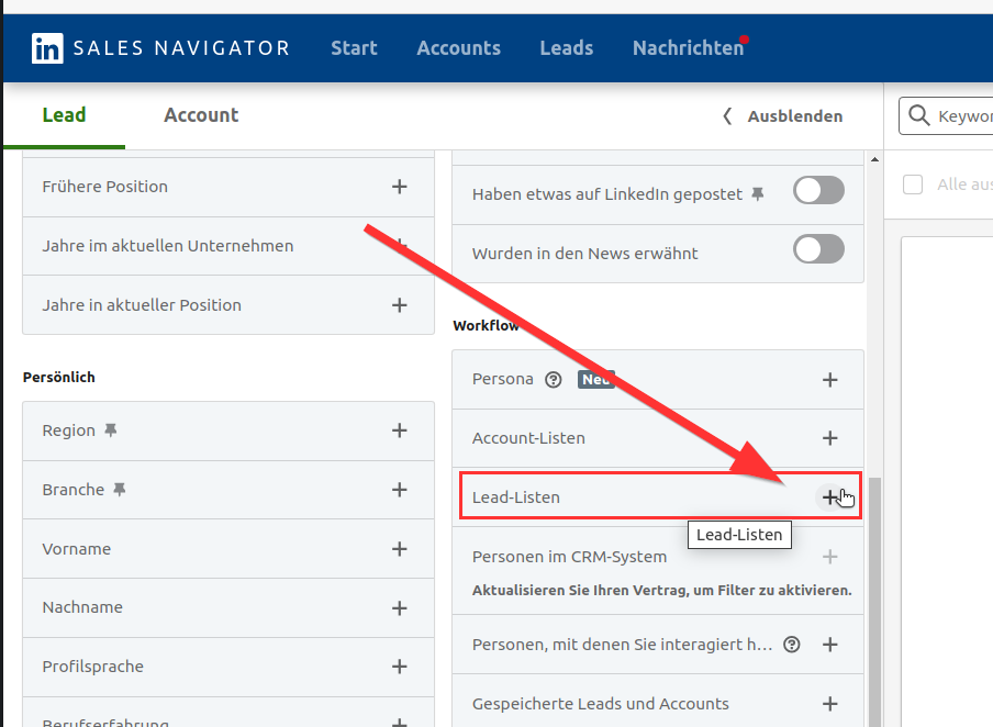 Tutorial: Lead Listen in CompLeadly verwenden