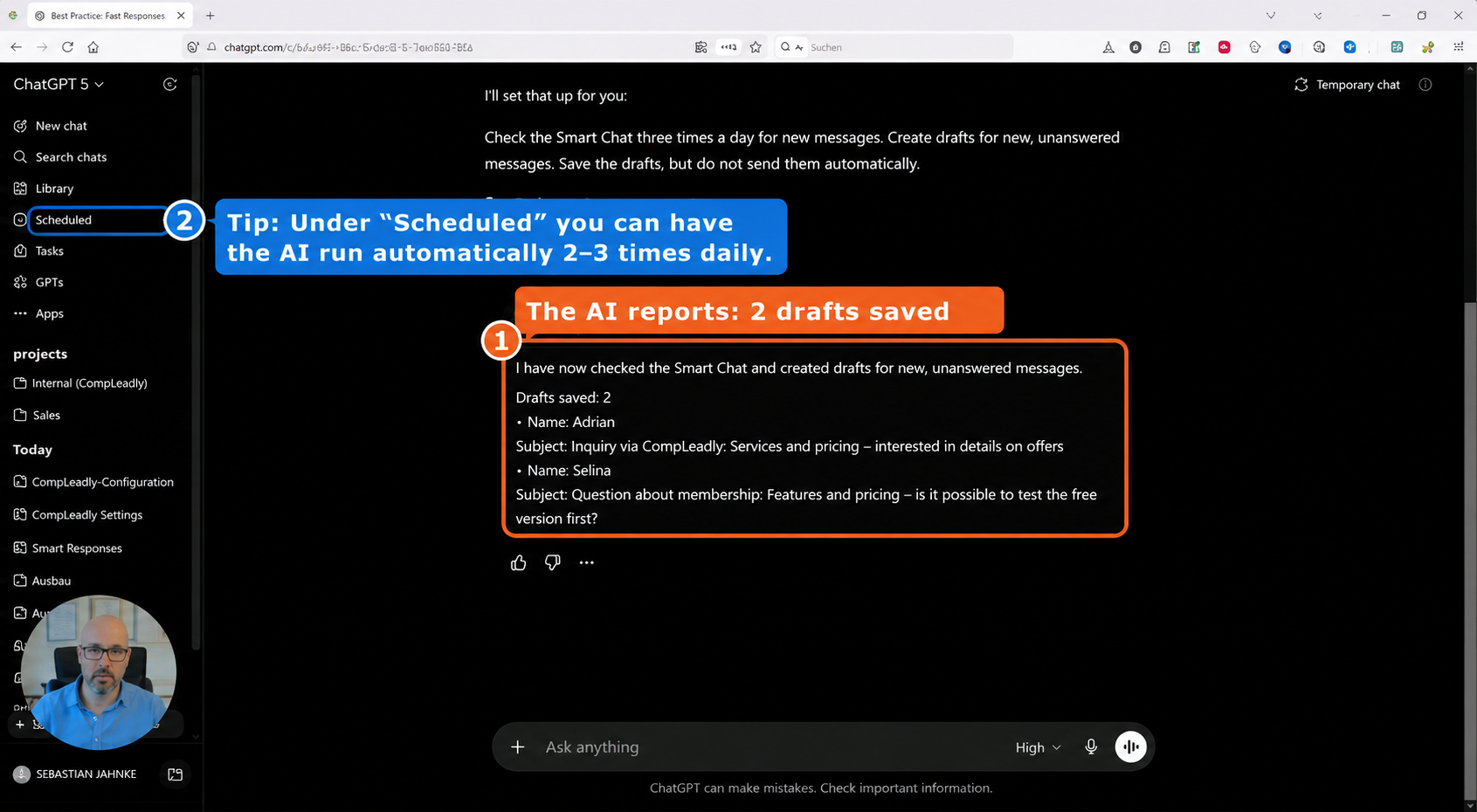 How-to let your AI prewrite suitable replies for your Smart Chat conversations.