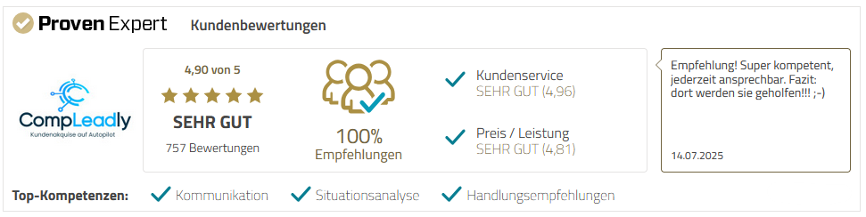 CompLeadly Review: Dein Rund-um-die-Uhr-Vertriebsassistent #Whitepaper