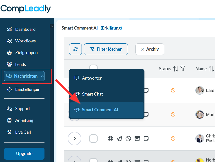 Tutorial: Smart Comment AI – automatisierte Kommentare bei Zielgruppenbeiträgen