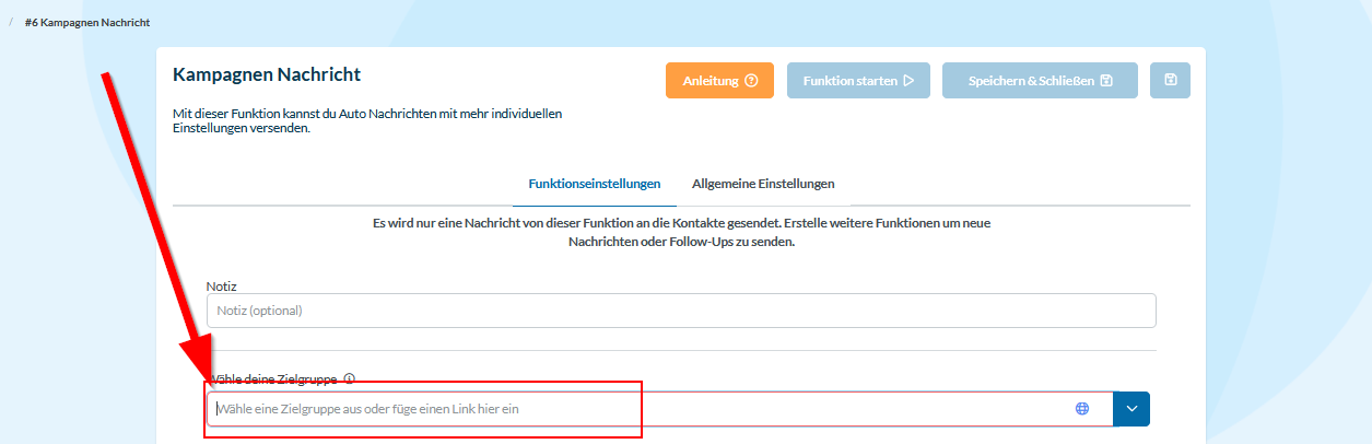 Workflow-Optimierung: Vernetzen & Kampagnennachrichten richtig einstellen (vor kurzem angenommen)