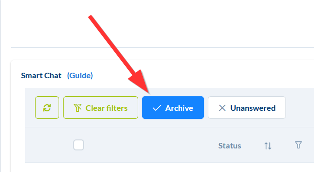 Clean up Smart Chat