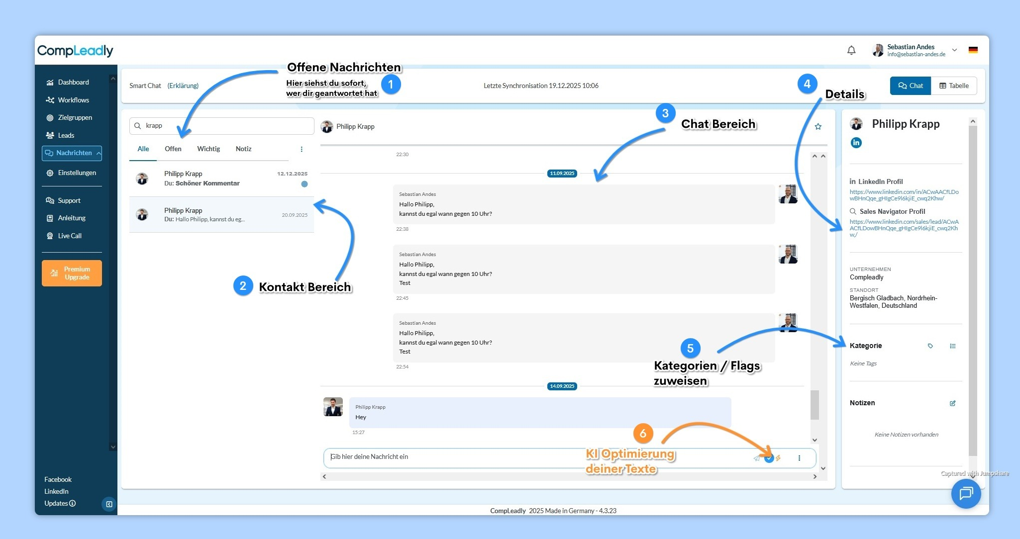 Smart Chat Demo #Vorteile