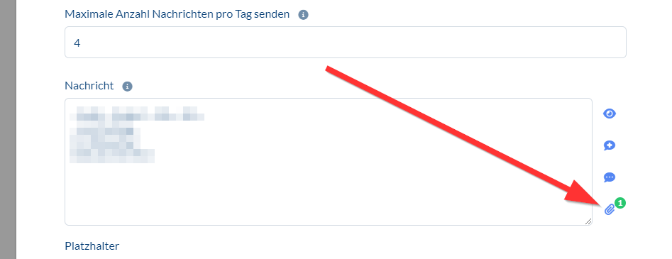 Anhang wird nicht versendet