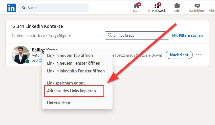 Kann ich bei ausgewählten Personen ein Follow-up auslassen? Follow-up deaktivieren