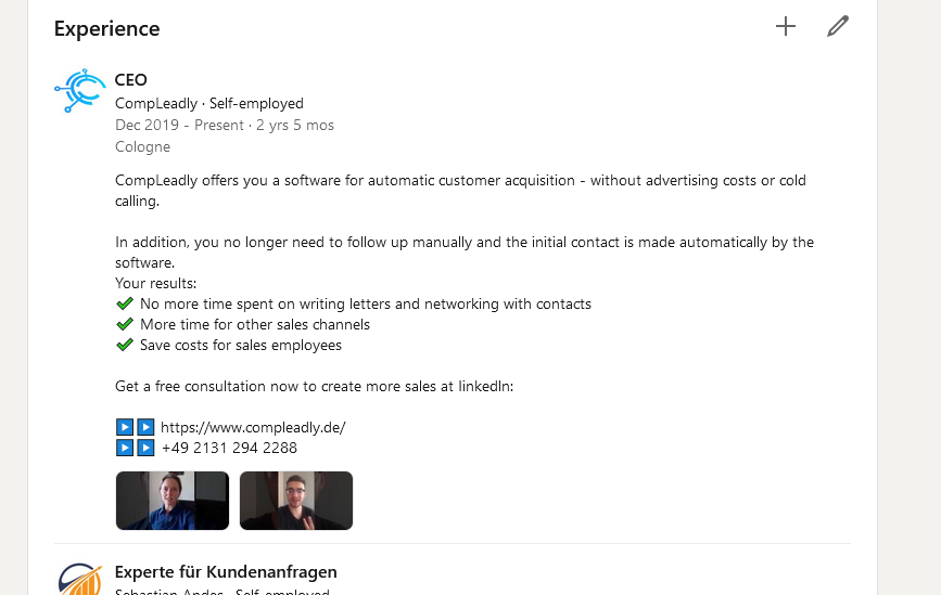 LinkedIn profile checklist