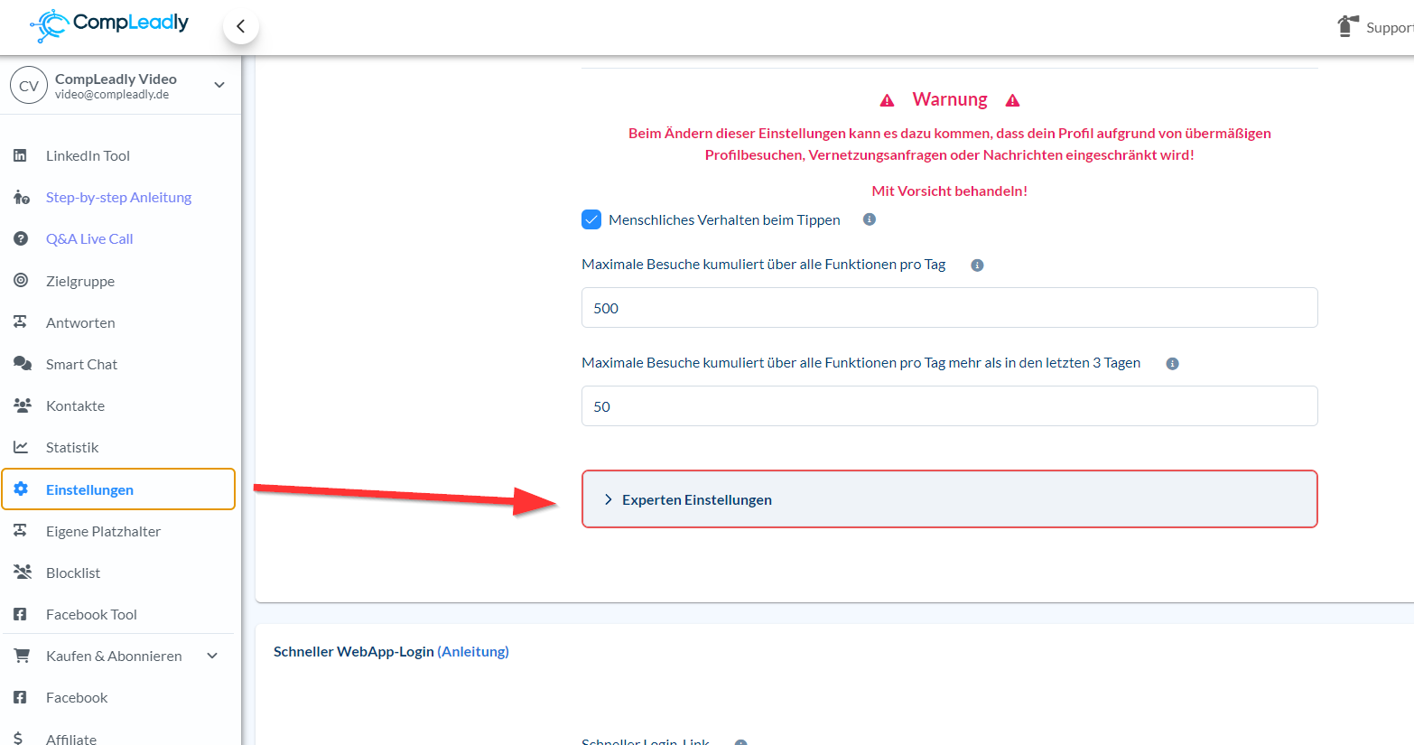 Optimierung: Beschleunigung des Nachrichtenschreibens