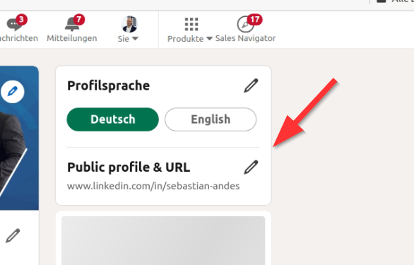Mein Profilbild in LinkedIn ist nicht für jeden sichtbar