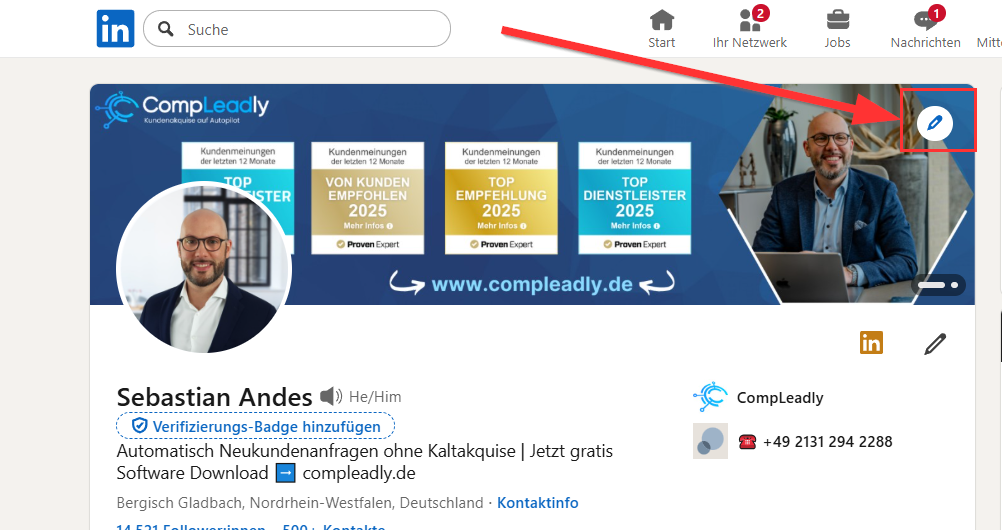LinkedIn Profil Optimierungs Checkliste #feedback