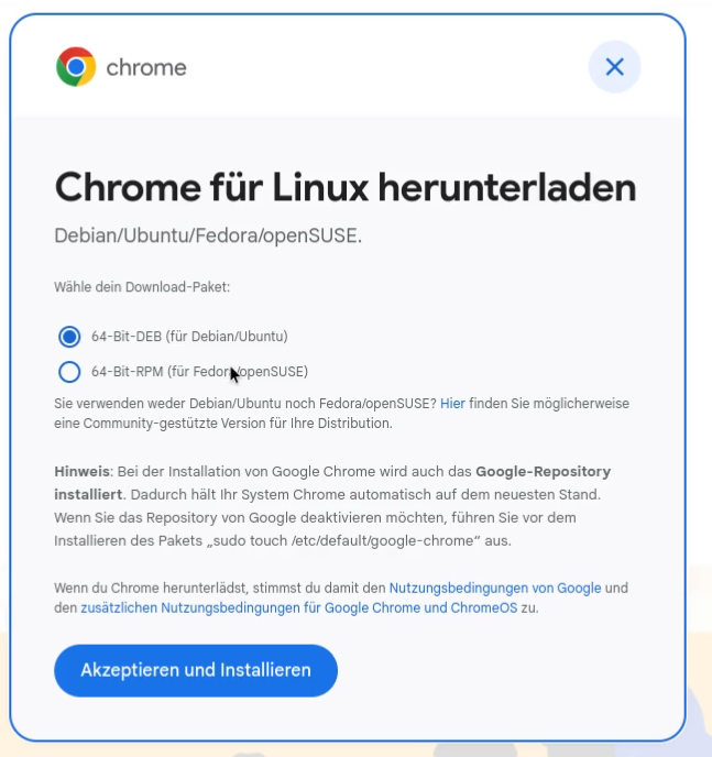 CompLeadly auf dem Chromebook installieren