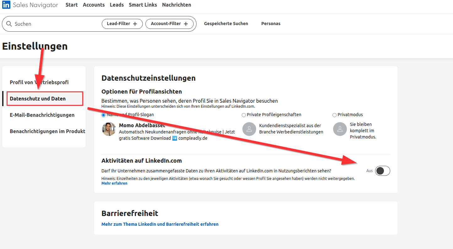 Sales Navigator Lizenz aktiviert, was du beachten musst