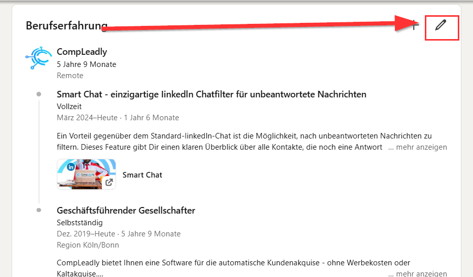 LinkedIn Profil Optimierungs Checkliste #feedback