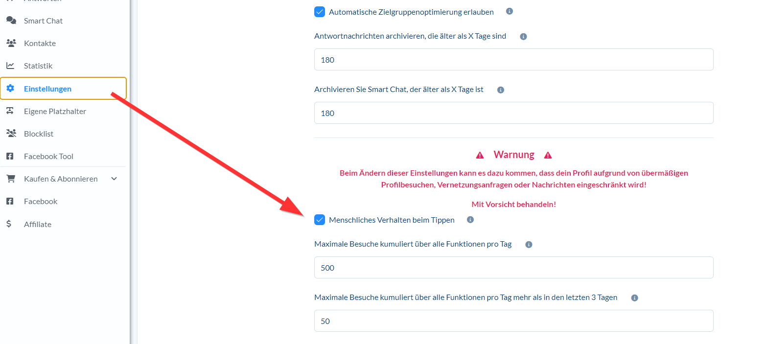 Optimierung: Beschleunigung des Nachrichtenschreibens