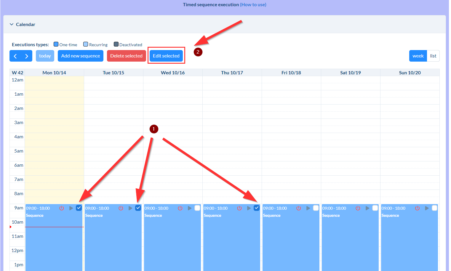 Edit repeating/recurring calendar entries