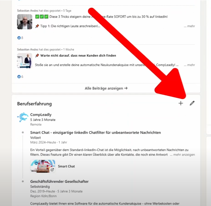 LinkedIn-Unternehmensseite richtig verknüpfen