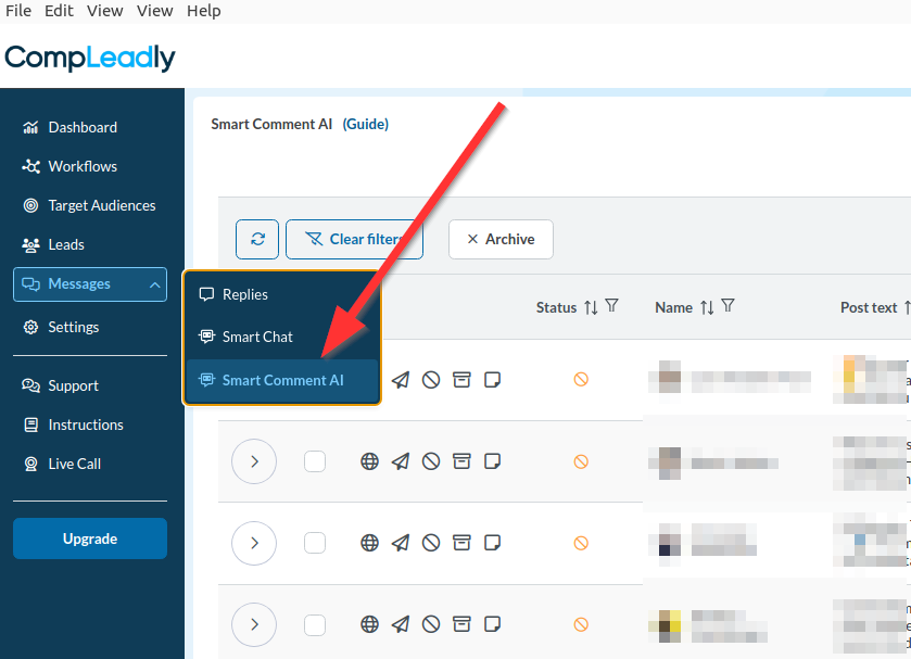 Smart Comment AI - Automated comments with your target group posts