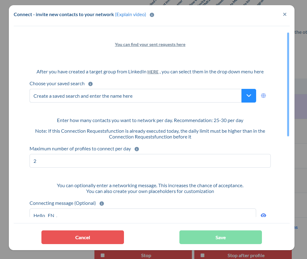 Everything has changed, how do I connect leads?