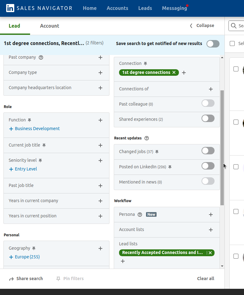 Use Case: Success Sequence for Different Target Groups and/or Different Texts