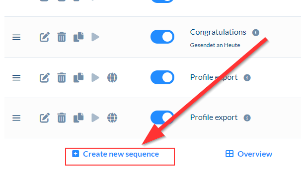 Insert more functions into the sequence does not work