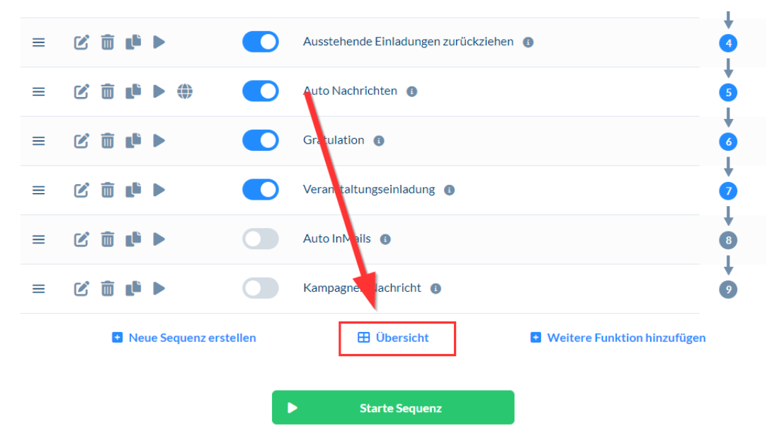 Sequenzen duplizieren