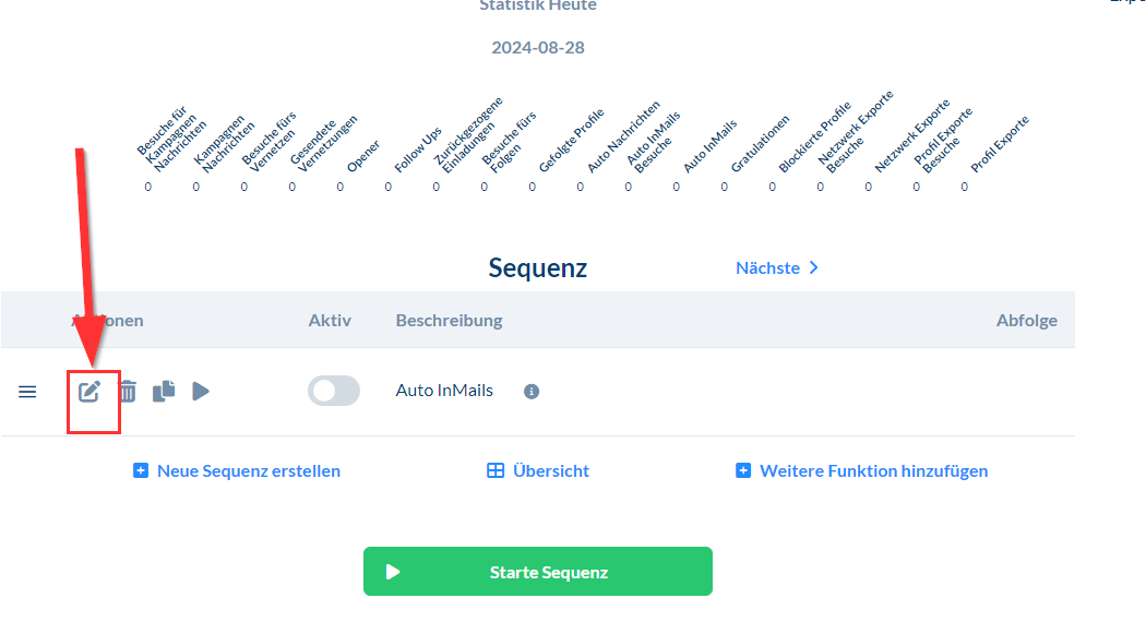Tutorial: Auto InMail Funktion