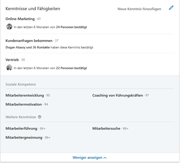 LinkedIn Profil Optimierungs Checkliste #feedback