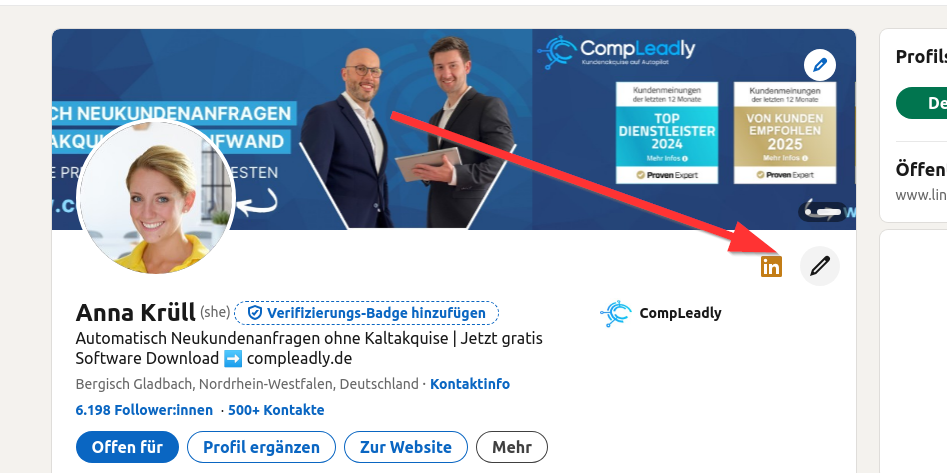 Links im LinkedIn-Chat richtig teilen
