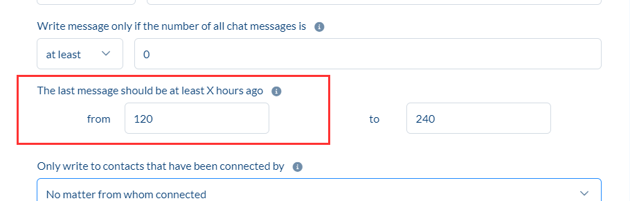 EN: Not enough days past since the last message in the chat