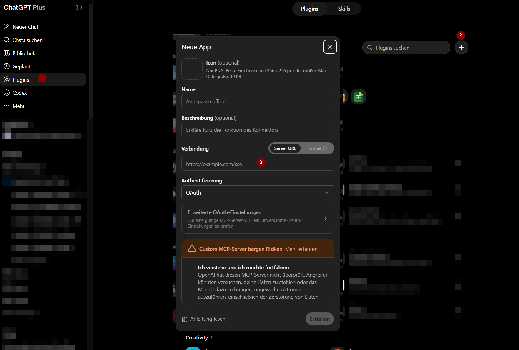 ChatGPT-Zugriff auf deinen CompLeadly-Account einrichten