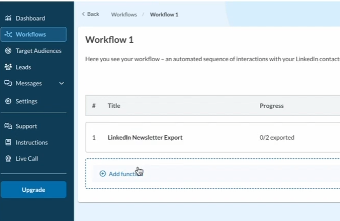 How-to: Newsletter export