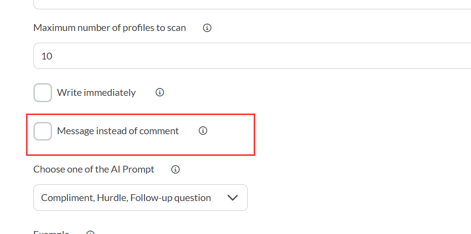 Smart Comment AI - Automated comments with your target group posts