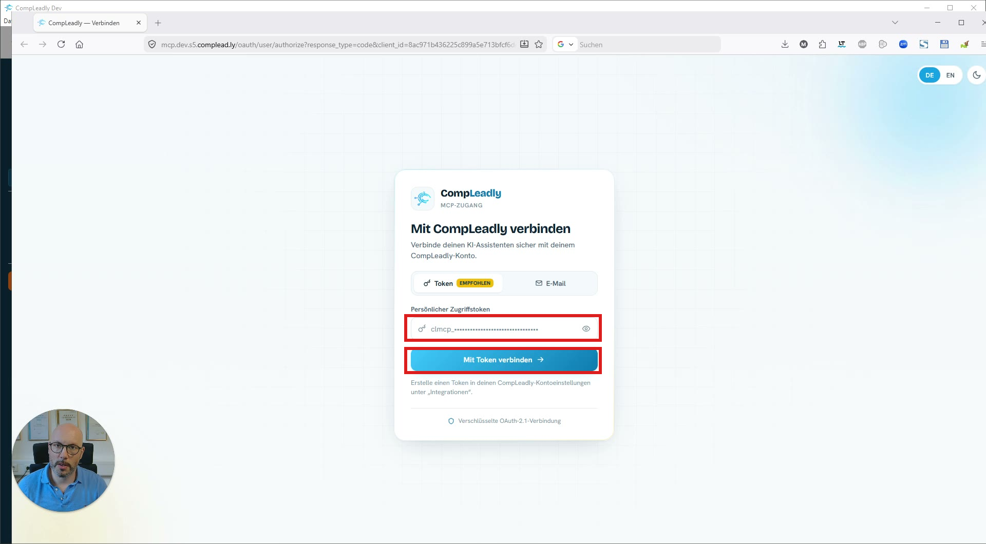 ChatGPT-Zugriff auf deinen CompLeadly-Account einrichten