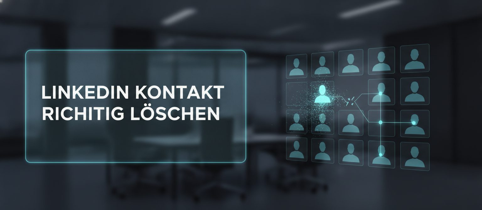 Wie kann man einen LinkedIn Kontakt löschen?