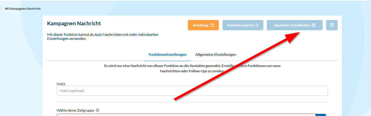 Workflow-Optimierung: Vernetzen & Kampagnennachrichten richtig einstellen (vor kurzem angenommen)