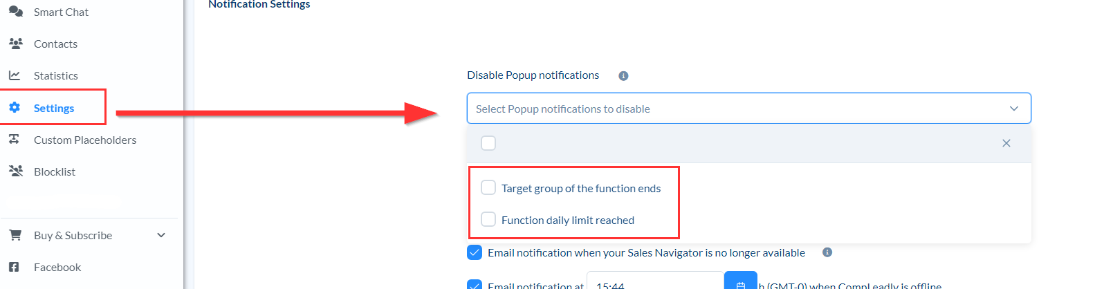 LinkedIn or Sales Navigator target group ended #Target group ended