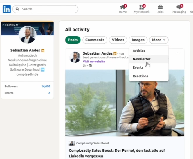 How-to: Newsletter export