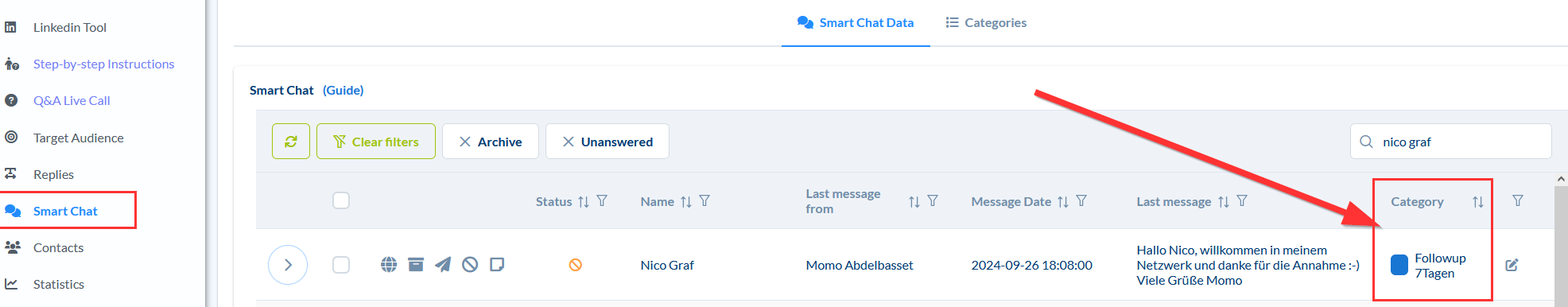 How-To: Template Sequence "Simple Follow-Up" #FollowUp