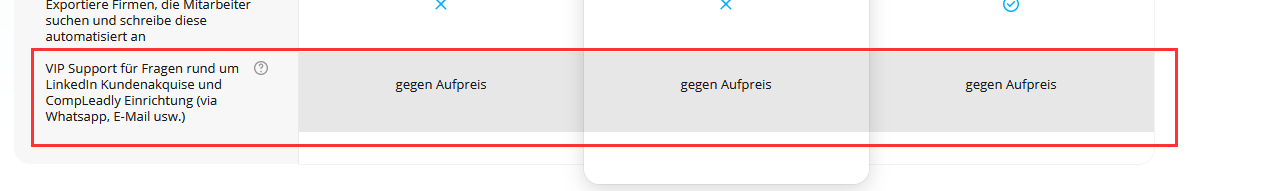 Wieso unterscheidet sich der Preis in der Software von der Website?