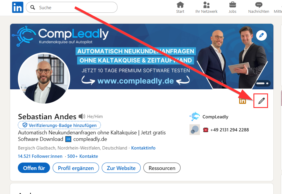 LinkedIn Profil Optimierungs Checkliste #feedback
