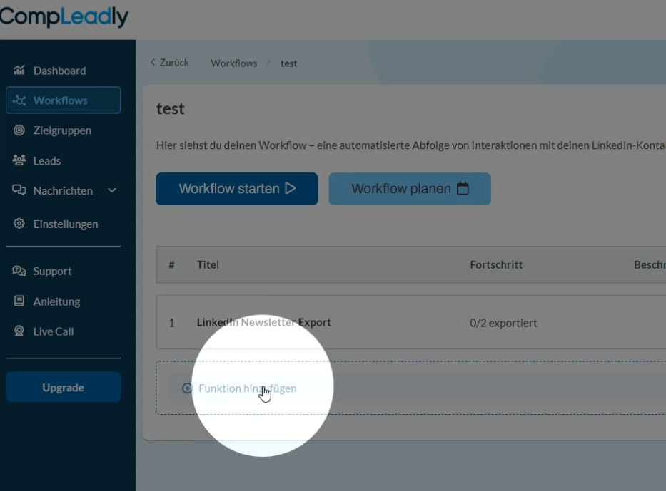 Tutorial: Newsletter-Export