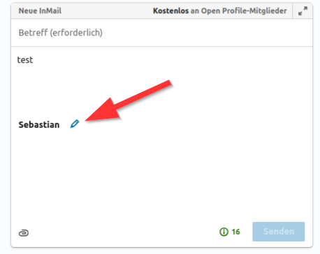 InMail Signatur im Sales Navigator