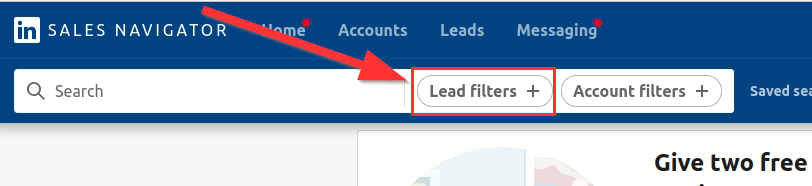Use of lead lists with the Sales Navigator in Compleadly